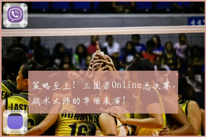 策略至上！三国杀Online总决赛，战术大师的华丽表演！
