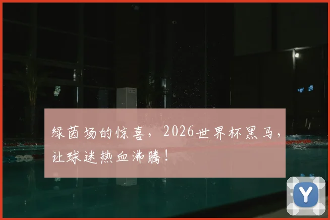 绿茵场的惊喜,2026世界杯黑马,让球迷热血沸腾!